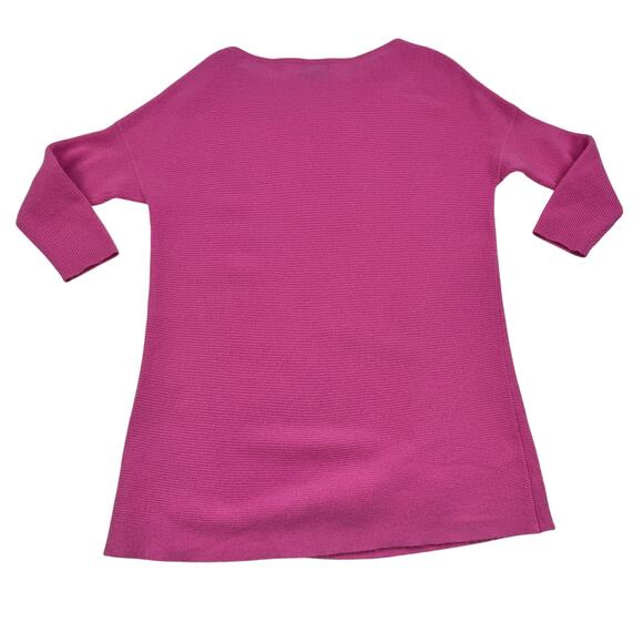 J. Crew 100% Italian Cashmere Ribbed Boatneck Pullover Sweater Women's Size XS - Picture 4 of 8